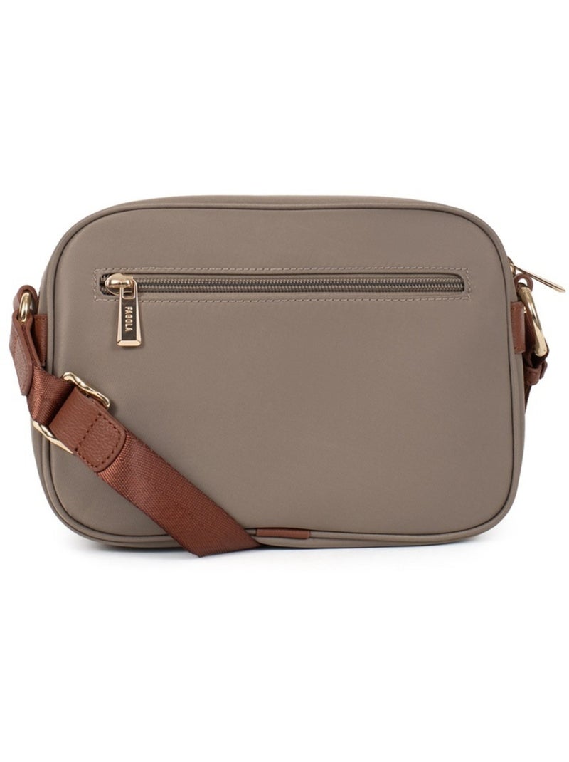 Sac bandoulière  fiona | fagola Marron cappuccino - Kiabi