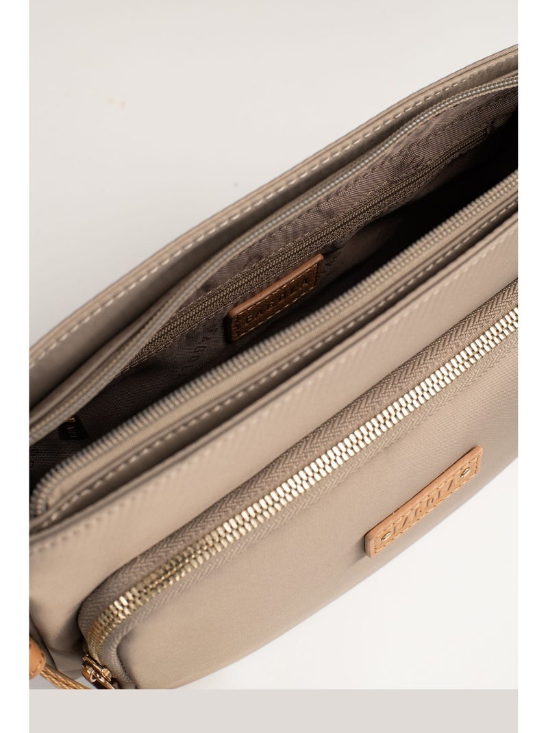 Sac bandoulière  fiona | fagola Marron havane - Kiabi