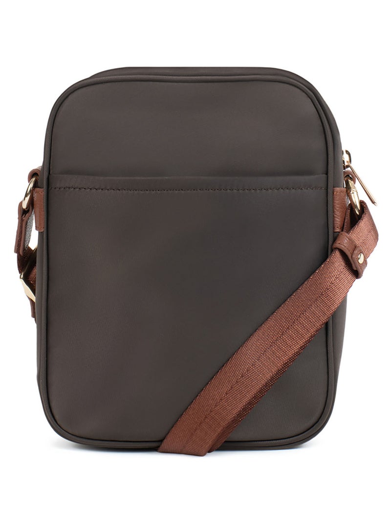 Sac bandoulière  fiona | fagola Marron tabac - Kiabi
