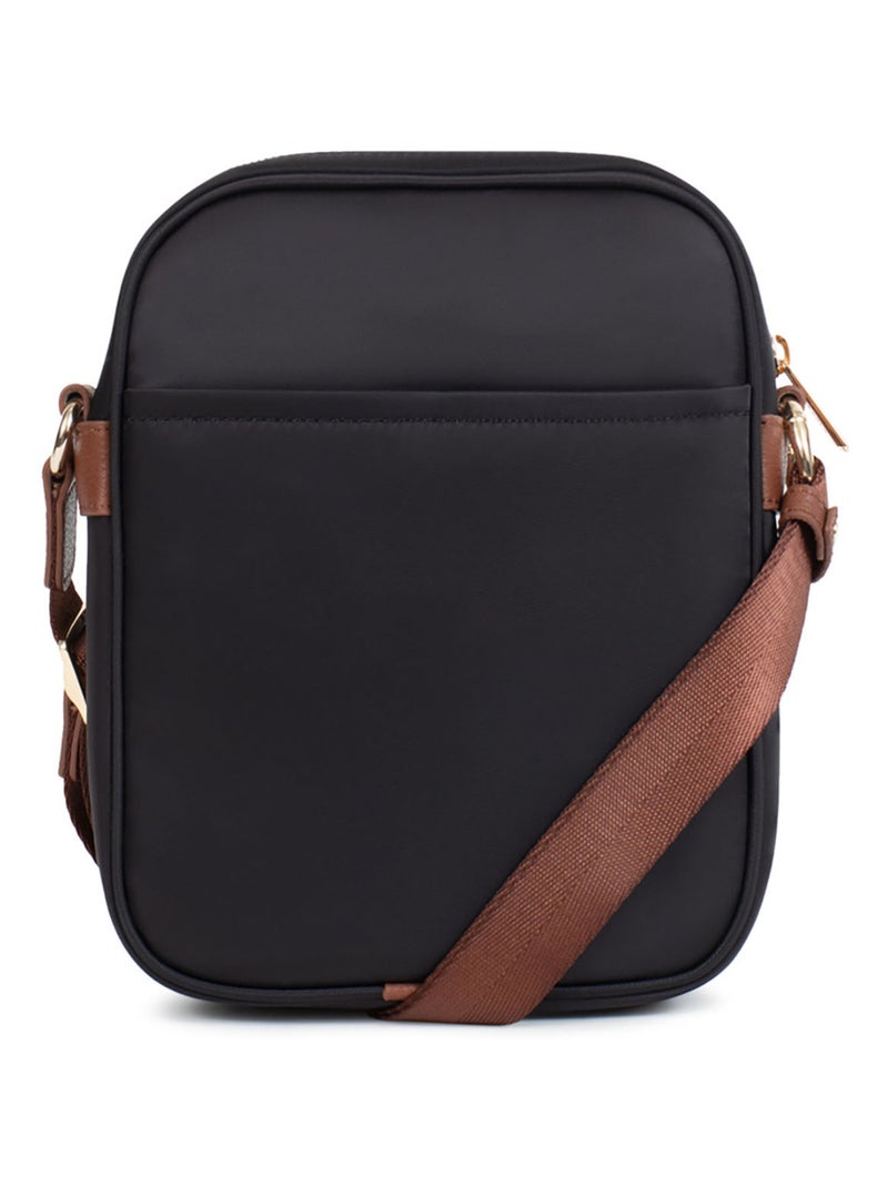 Sac bandoulière  fiona | fagola Noir Marron - Kiabi