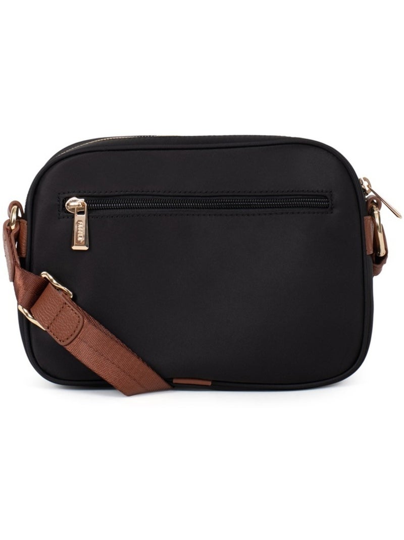 Sac bandoulière  fiona | fagola Noir Marron - Kiabi