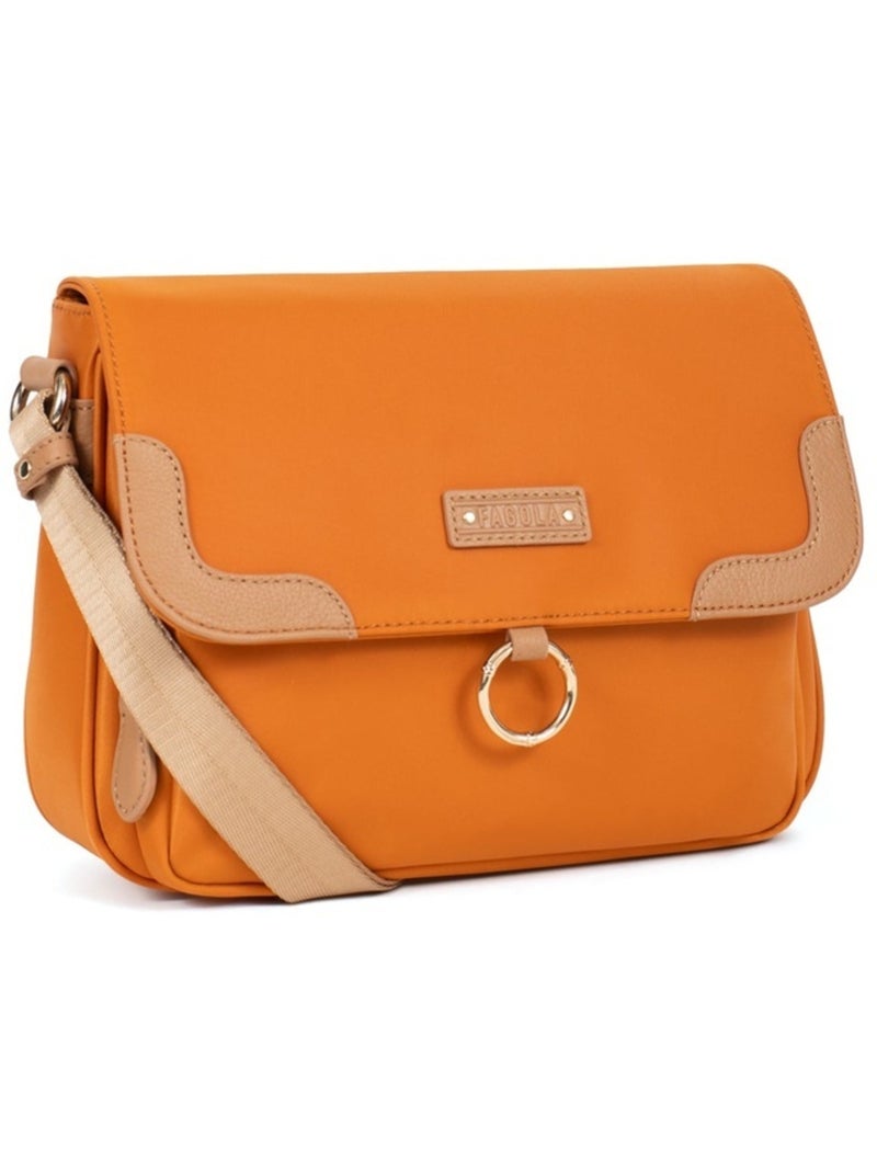 Sac bandoulière  fiona | fagola Orange - Kiabi