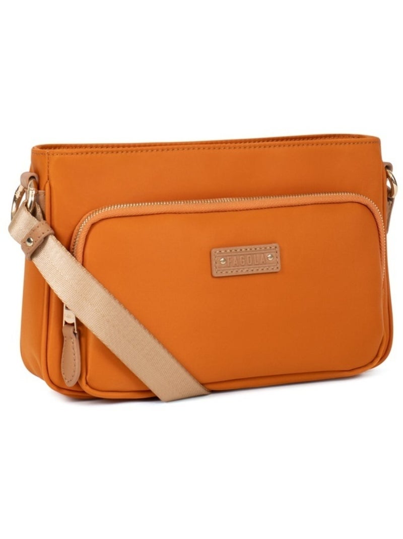 Sac bandoulière  fiona | fagola Orange - Kiabi