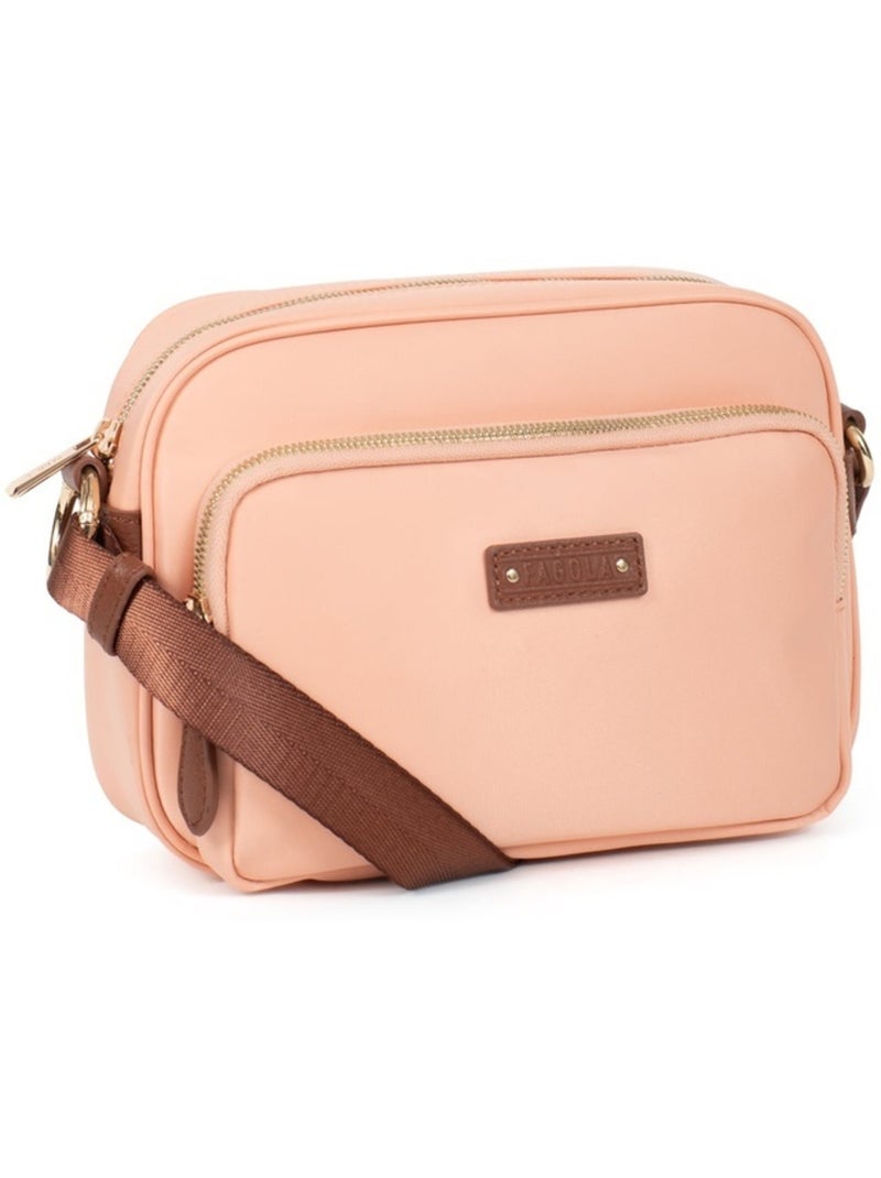 Sac bandoulière  fiona | fagola Rose - Kiabi