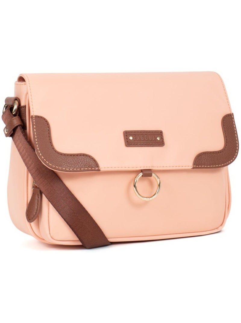 Sac bandoulière  fiona | fagola Rose - Kiabi