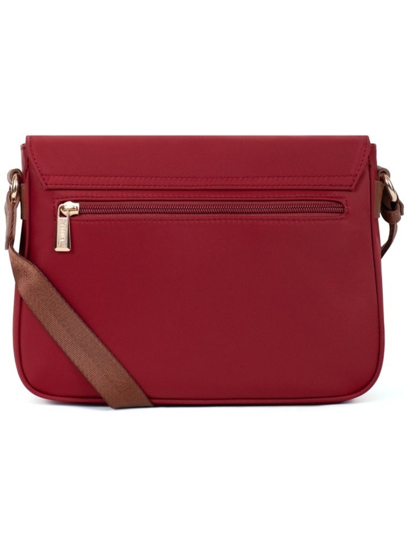 Sac bandoulière  fiona | fagola Rouge tomate - Kiabi