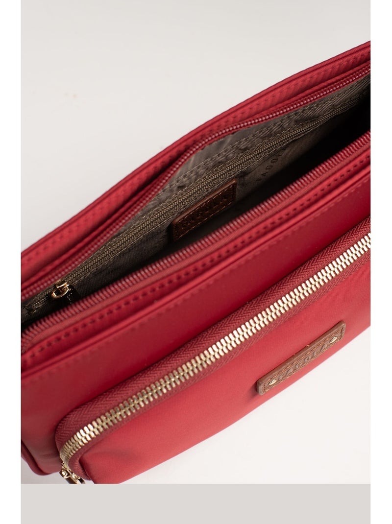 Sac bandoulière  fiona | fagola Rouge tomate - Kiabi