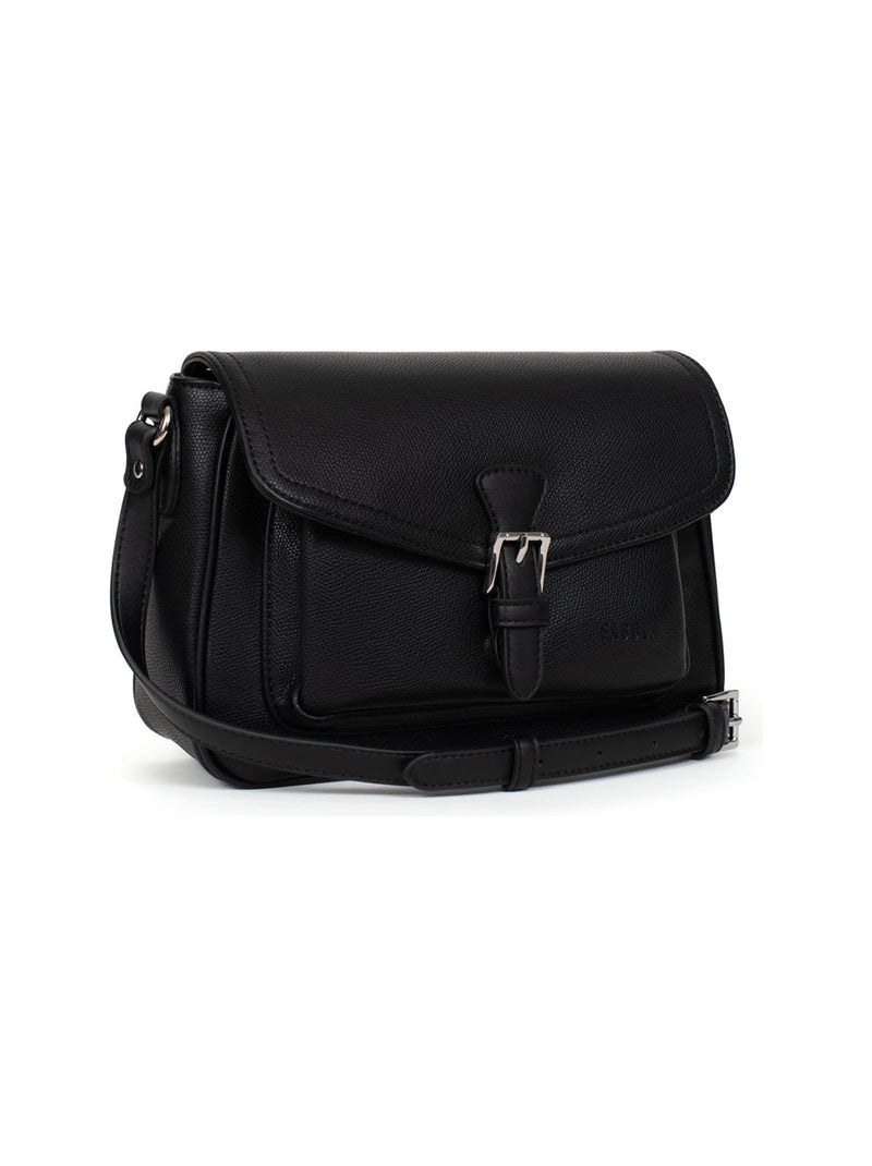Sac bandoulière flavia | fagola Noir - Kiabi