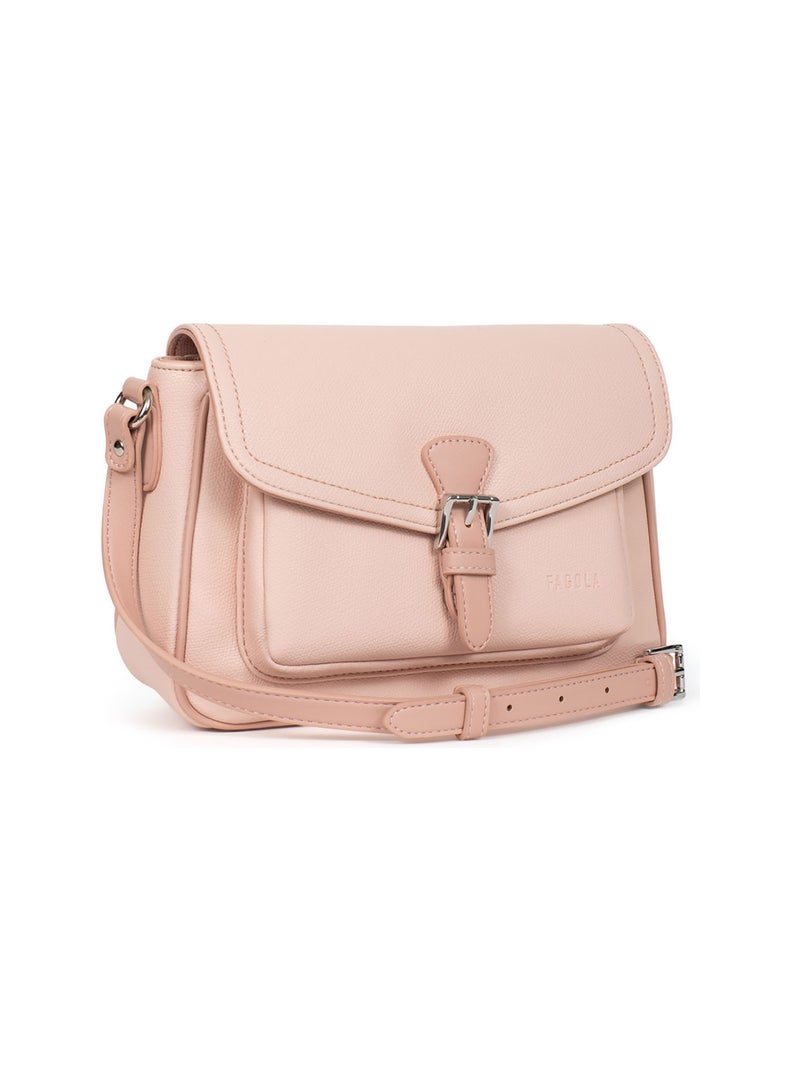 Sac bandoulière flavia | fagola Rose - Kiabi