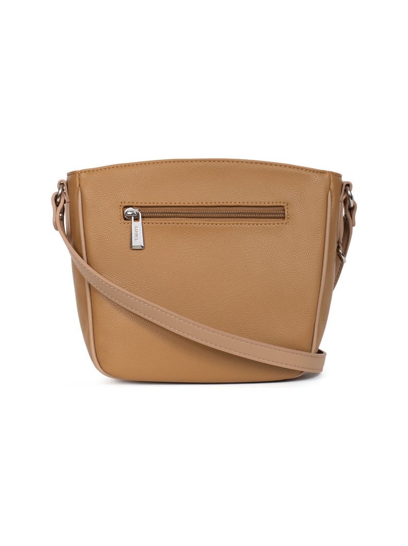 Sac bandoulière flavia | fagola Taupe - Kiabi