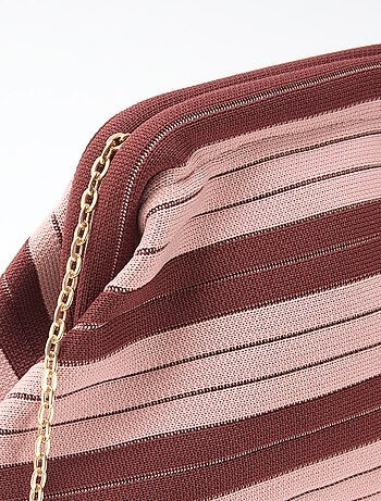 Sac bandoulière forme bourse