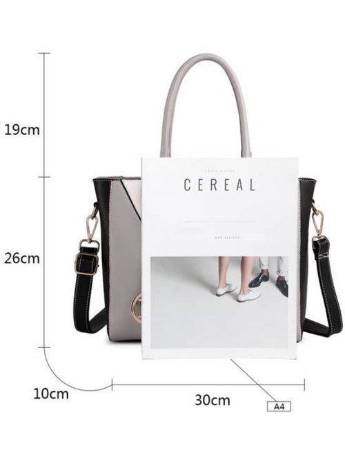 Sac bandoulière forme v similicuir taille moyenne 30x10x26 cm - miss lulu - Kiabi Sac bandoulière forme v similicuir taille moyenne 30x10x26 cm - miss lulu - Kiabi