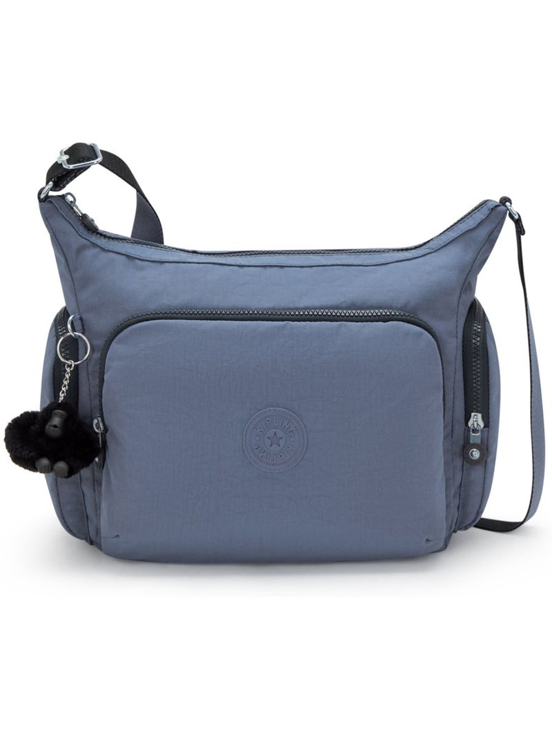 Sac bandoulière – gabb 35,5 cm – kipling Bleu gris - Kiabi