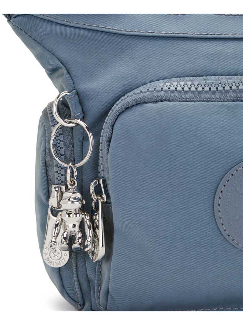 Sac bandoulière – gabbie mini avec bandoulière – kipling Bleu gris - Kiabi