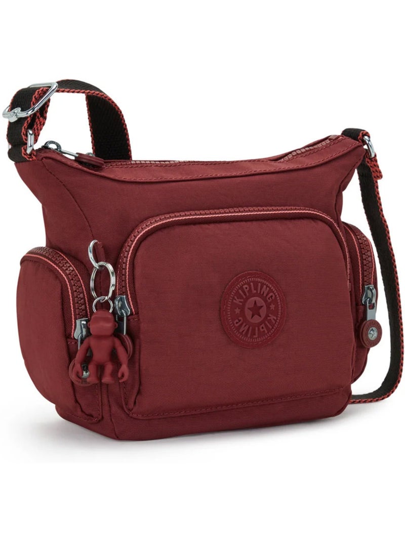 Sac bandoulière – gabbie mini avec bandoulière – kipling Bordeaux - Kiabi