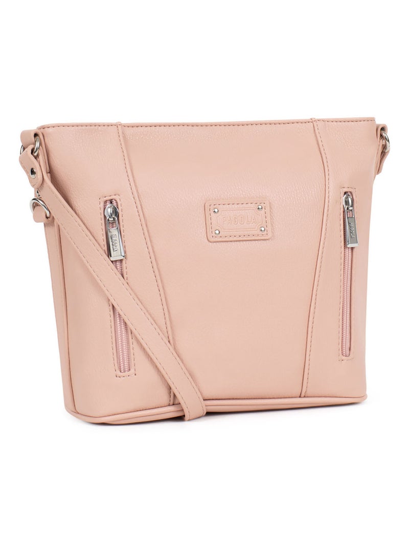 Sac bandoulière  gina | fagola Beige/Rose - Kiabi