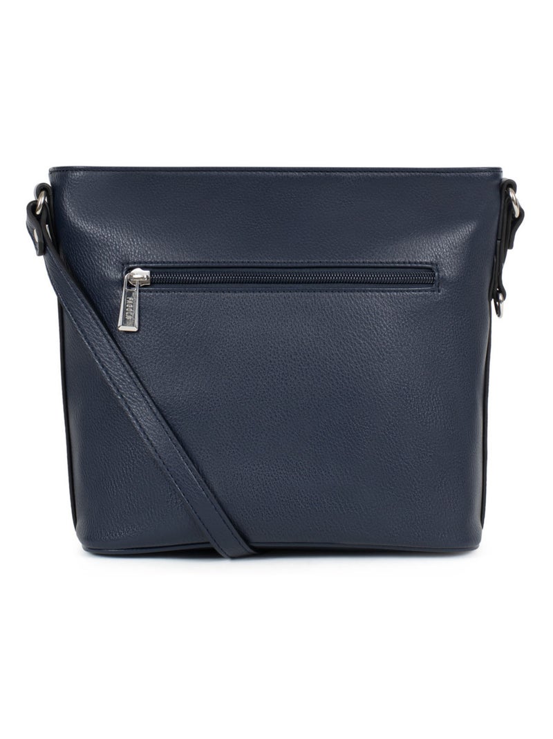 Sac bandoulière  gina | fagola Bleu nuit - Kiabi