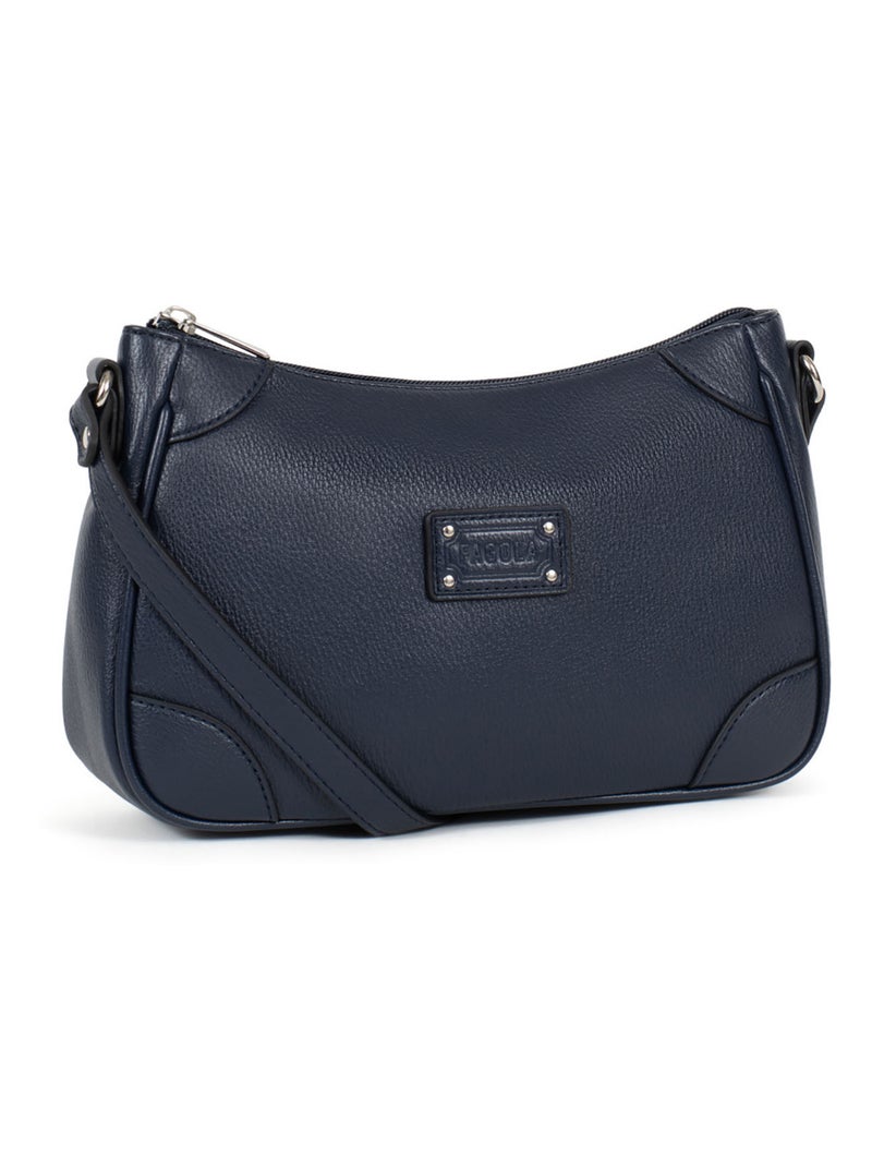 Sac bandoulière  gina | fagola Bleu nuit - Kiabi