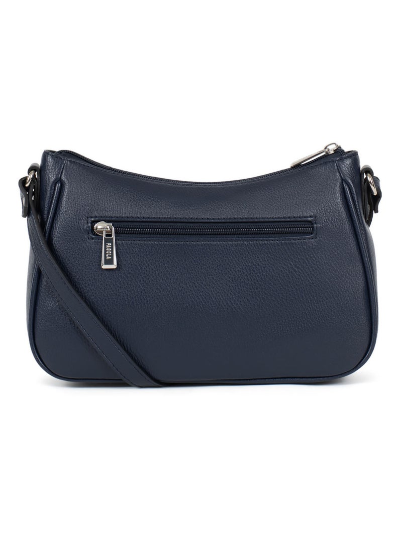 Sac bandoulière  gina | fagola Bleu nuit - Kiabi
