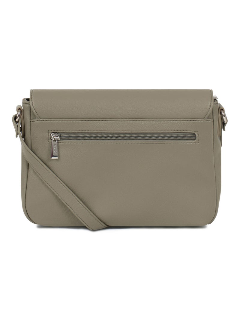 Sac bandoulière  gina | fagola Kaki - Kiabi