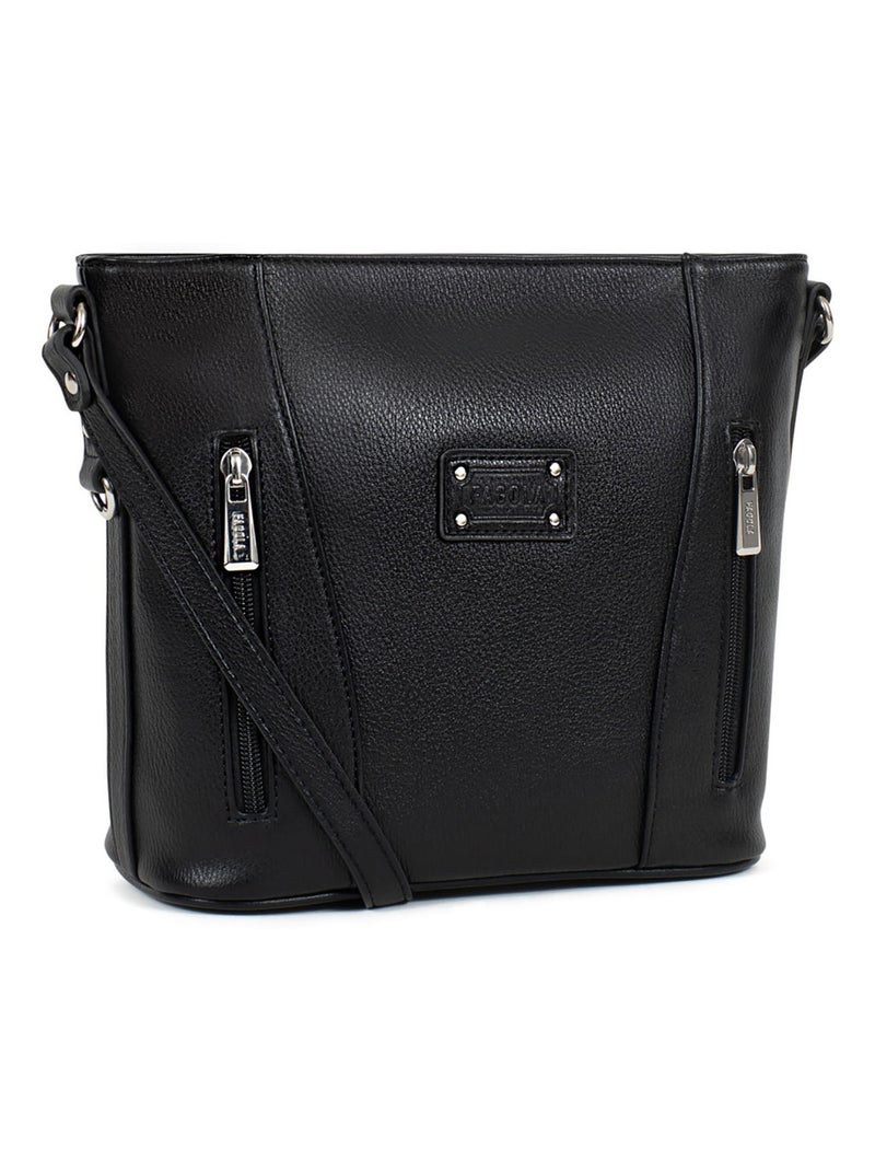 Sac bandoulière  gina | fagola Noir - Kiabi
