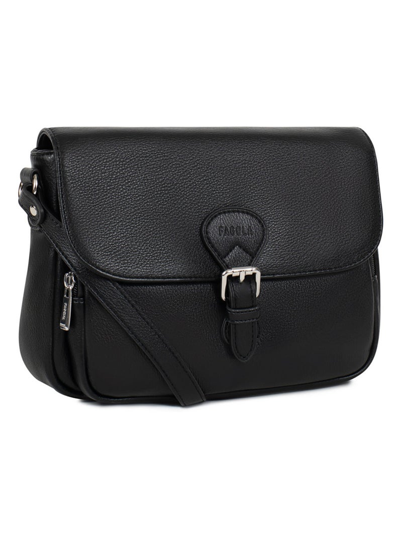 Sac bandoulière  gina | fagola Noir - Kiabi