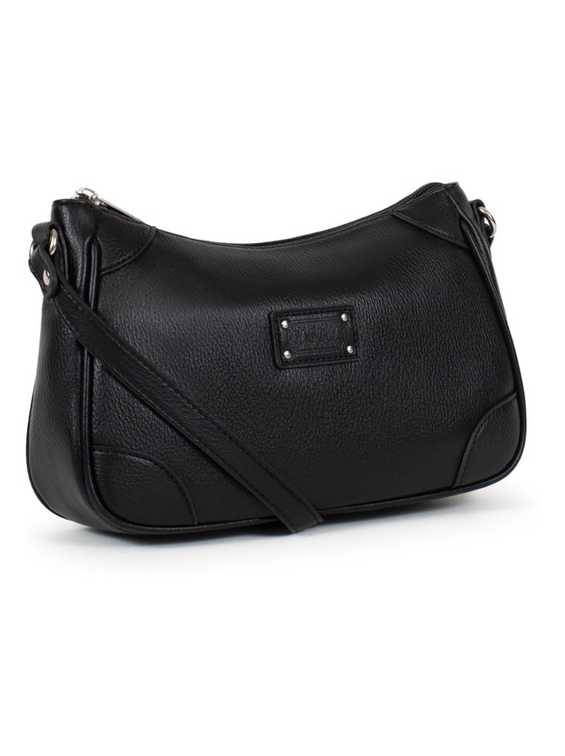 Sac bandoulière  gina | fagola Noir - Kiabi