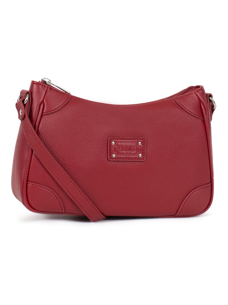 Sac bandoulière  gina | fagola Rouge carmin - Kiabi