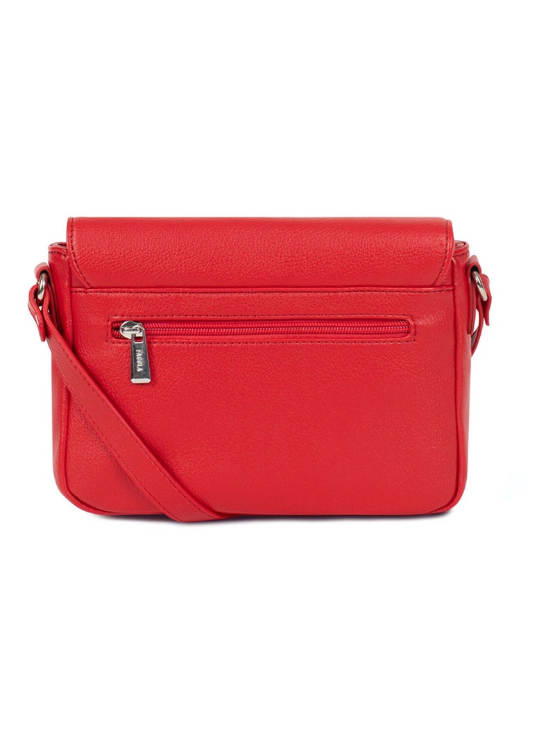 Sac bandoulière  gina | fagola Rouge foncé - Kiabi