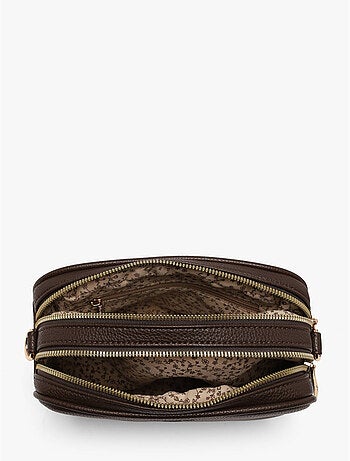 Sac bandoulière grained flora & co toile enduite