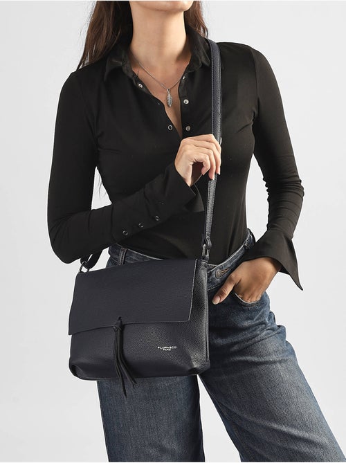 Sac bandoulière grained flora & co toile enduite - Kiabi Sac bandoulière grained flora & co toile enduite - Kiabi