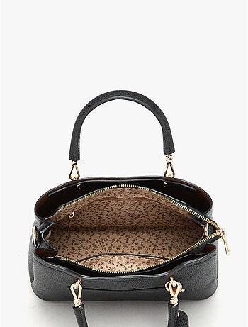 Sac bandoulière grained flora & co toile enduite