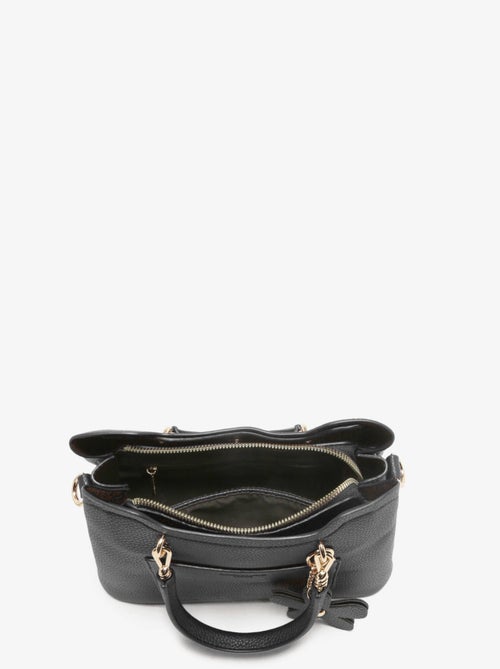 Sac bandoulière grained flora & co toile enduite - Kiabi