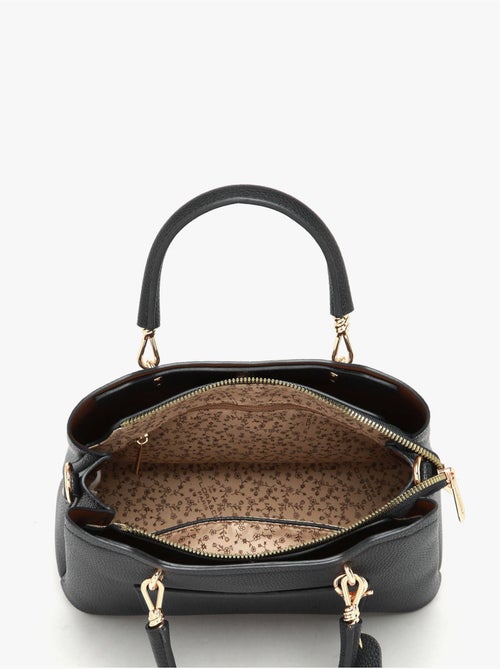 Sac bandoulière grained flora & co toile enduite - Kiabi