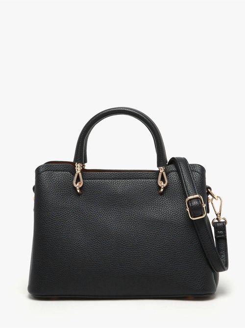 Sac bandoulière grained flora & co toile enduite - Kiabi
