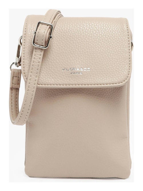 Sac Bandoulière Grained Miniprix Toile Enduite - Kiabi