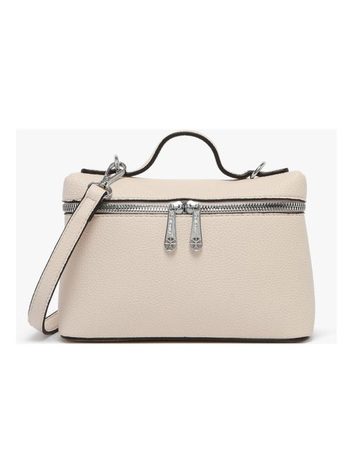 Sac Bandoulière Grained Miniprix Toile Enduite - Kiabi