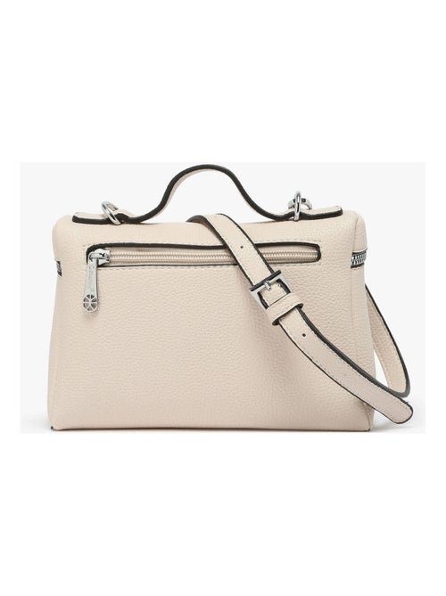 Sac Bandoulière Grained Miniprix Toile Enduite - Kiabi