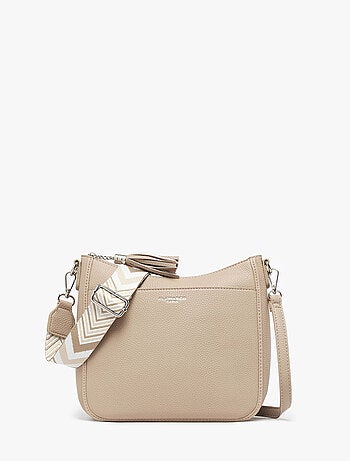 Sac Bandoulière Grained Miniprix Toile Enduite