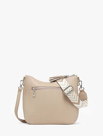 Sac Bandoulière Grained Miniprix Toile Enduite