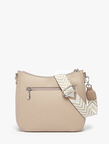 Sac Bandoulière Grained Miniprix Toile Enduite