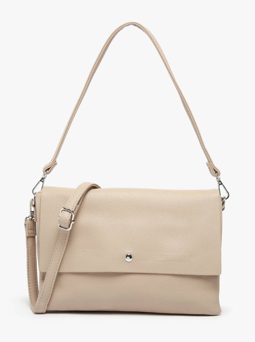 Sac Bandoulière Grained Miniprix Toile Enduite - Kiabi