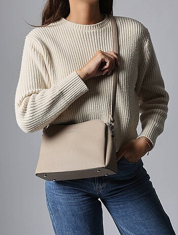 Sac Bandoulière Grained Miniprix Toile Enduite