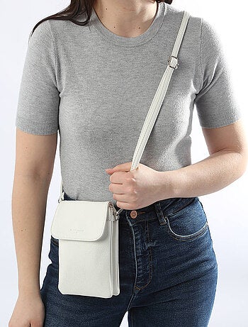 Sac Bandoulière Grained Miniprix Toile Enduite