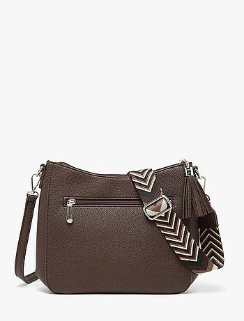 Sac Bandoulière Grained Miniprix Toile Enduite