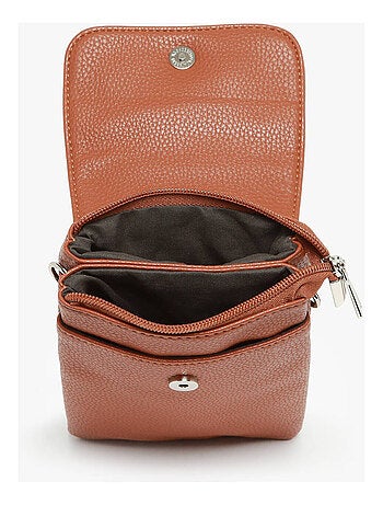 Sac Bandoulière Grained Miniprix Toile Enduite