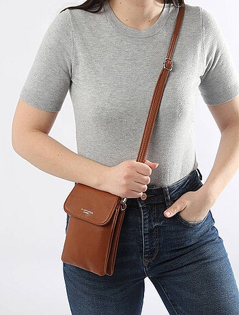 Sac Bandoulière Grained Miniprix Toile Enduite