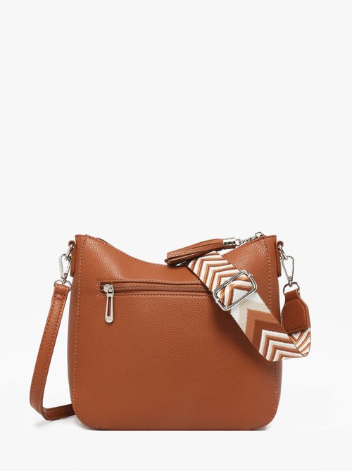 Sac Bandoulière Grained Miniprix Toile Enduite - Kiabi