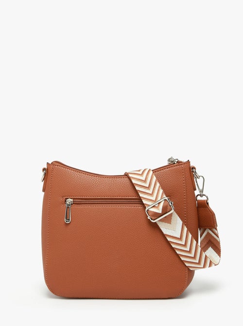 Sac Bandoulière Grained Miniprix Toile Enduite - Kiabi