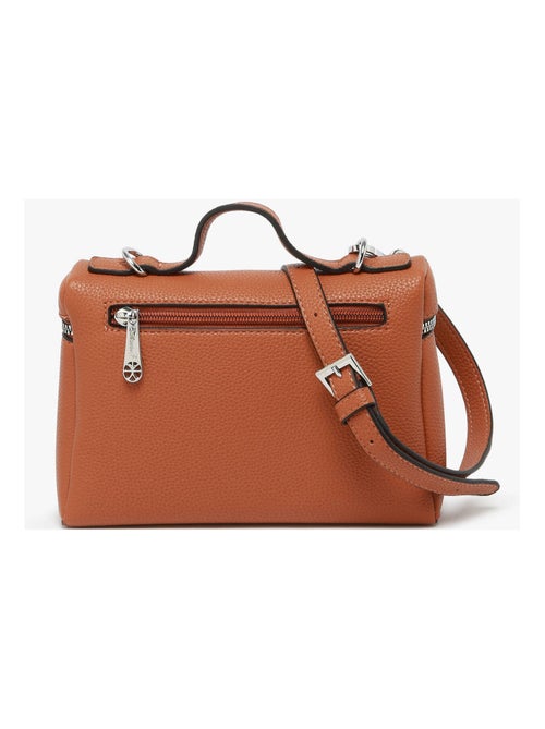 Sac Bandoulière Grained Miniprix Toile Enduite - Kiabi